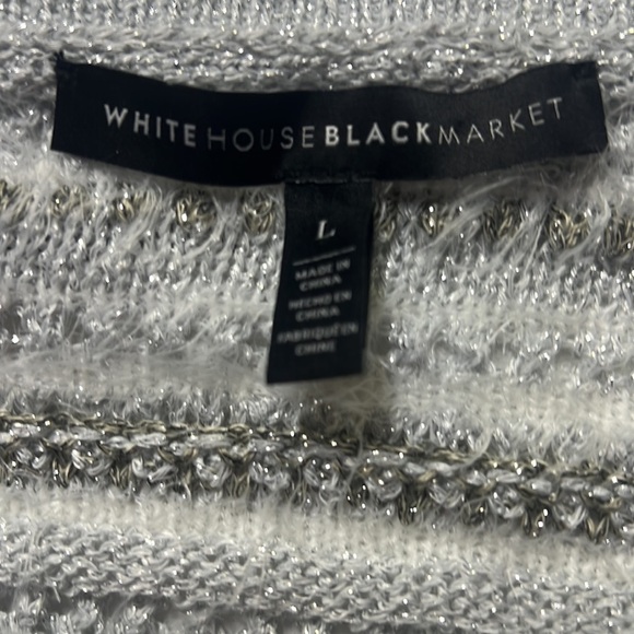 WHBM Fluffy Boat Neck Sweater - Picture 4 of 5